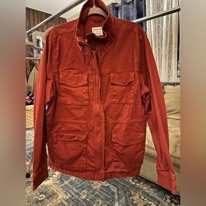 Burnt Orange Jacket Parka Anorak Sz XXL EUC Unlined
